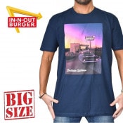 �礭�������� ��� IN-N-OUT BURGER ���󥢥�ɥ����ȥС����� Ⱦµ�ԥ���� PICNIC SHIRT �ͥ��ӡ� XL XXL XXXL