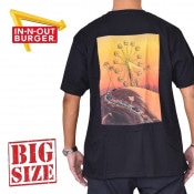 �礭�������� ��� IN-N-OUT BURGER ���󥢥�ɥ����ȥС����� Ⱦµ�ԥ���� �� �֥�å� XL XXL XXXL 