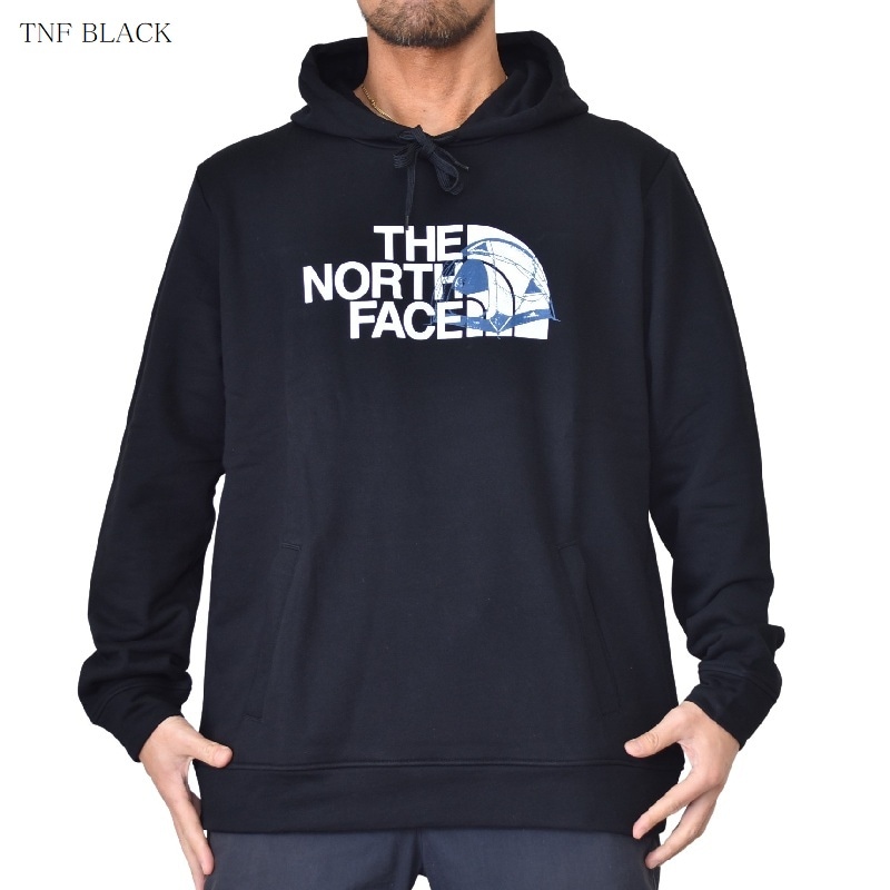 【入手困難】THE NORTH FACE ビックロゴ パーカー ネイビー XL