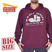 礭  IN-N-OUT BURGER 󥢥ɥȥС աǥ ѡ ץ륪С ΢ å XL XXL XXXL