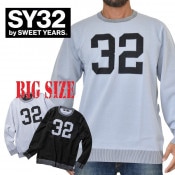 SALE  礭  SY32 by SWEET YEARS ȥ䡼 JACQUARD KNIT 㥬 ˥å åȥ  Ĺµ XXL XXXL XXXXL