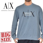 SALE 礭  ޡ˥ A/X ARMANI EXCHANGE 롼ͥå åȥ ȥ졼ʡ  ΢ XL XXL