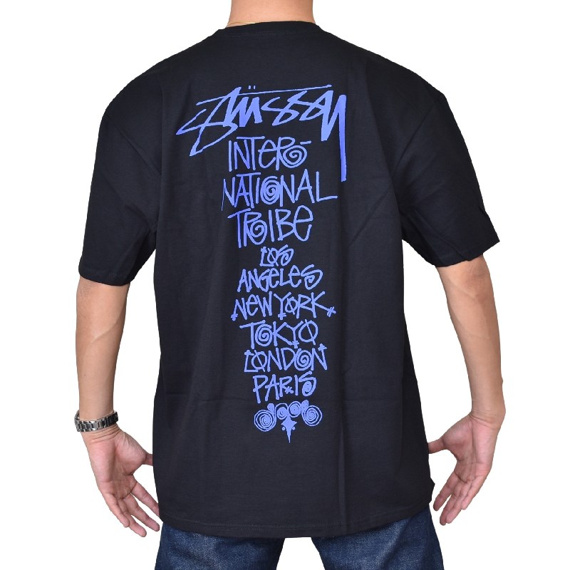オープニング 大放出セール tribe Stussy stack Lサイズ tee Tシャツ