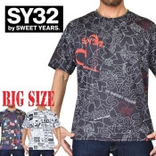 SALEۡ 礭  SY32 by SWEET YEARS ȥ䡼 Ⱦµ T GRAPHIC ACTIVE TEE XXXL XXXXL 