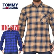 SALE 礭 TOMMY JEANS ȥߡ ȥߡҥե Ĺµ  ݥ ݥå å եͥ XL XXL XXXL