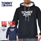 SALE礭 TOMMY HILFIGER JEANS ȥߡҥե  å ץ륪С ѡ ΢ ݥ XL XXL XXXL
