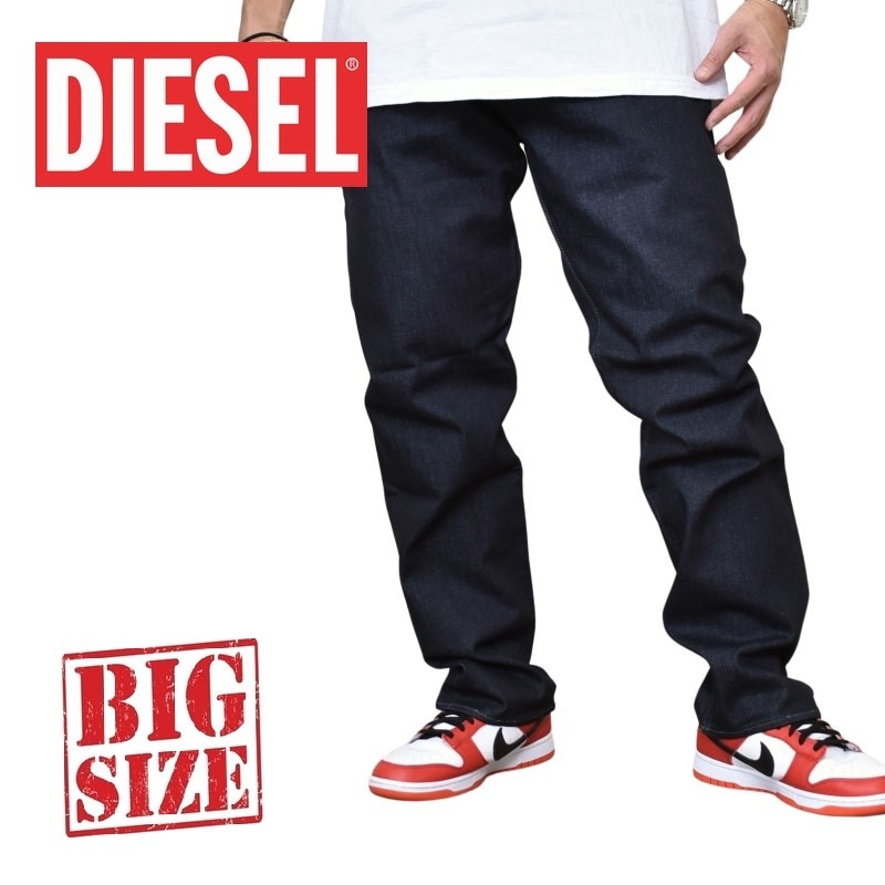 SALE】 大きいサイズ メンズ DIESEL ディーゼル REGULAR SLIM TAPERED