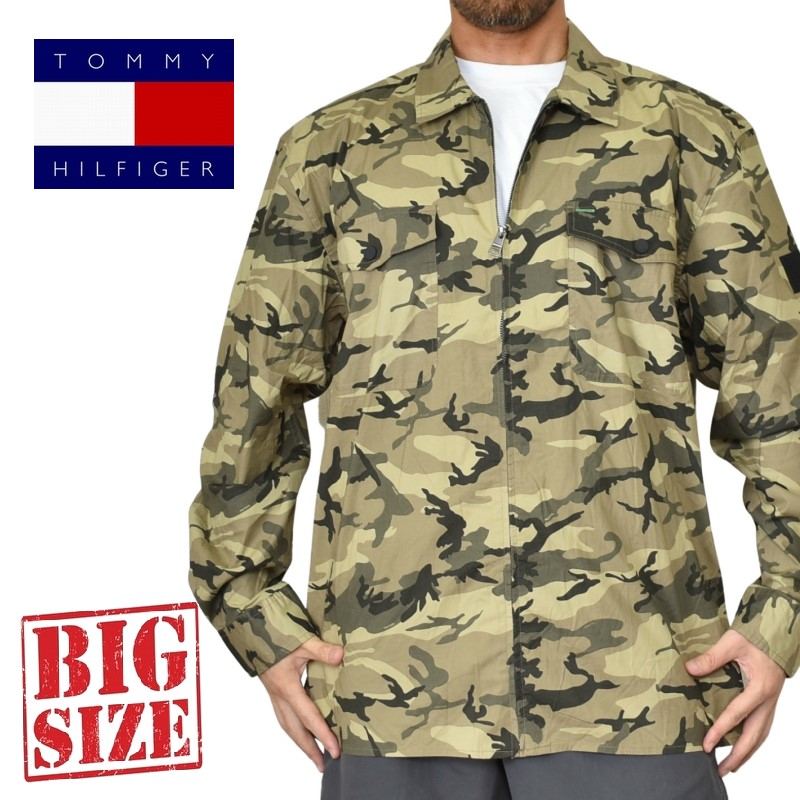 SALE】大きいサイズメンズ TOMMY HILFIGER トミーヒルフィガー 迷彩