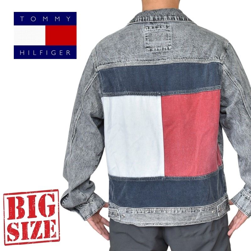 大きいサイズメンズ TOMMY HILFIGER トミーヒルフィガー デニム 