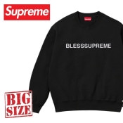 SALE 礭  Supreme ץ꡼ BLESS Crewneck ץ륪С 롼ͥå åȥ إӡ ȥ졼ʡ ֥å  XL XXL