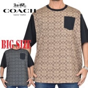 礭  COACH  Ⱦµԥ  ݥåȥӥå륨å XXL XXXL