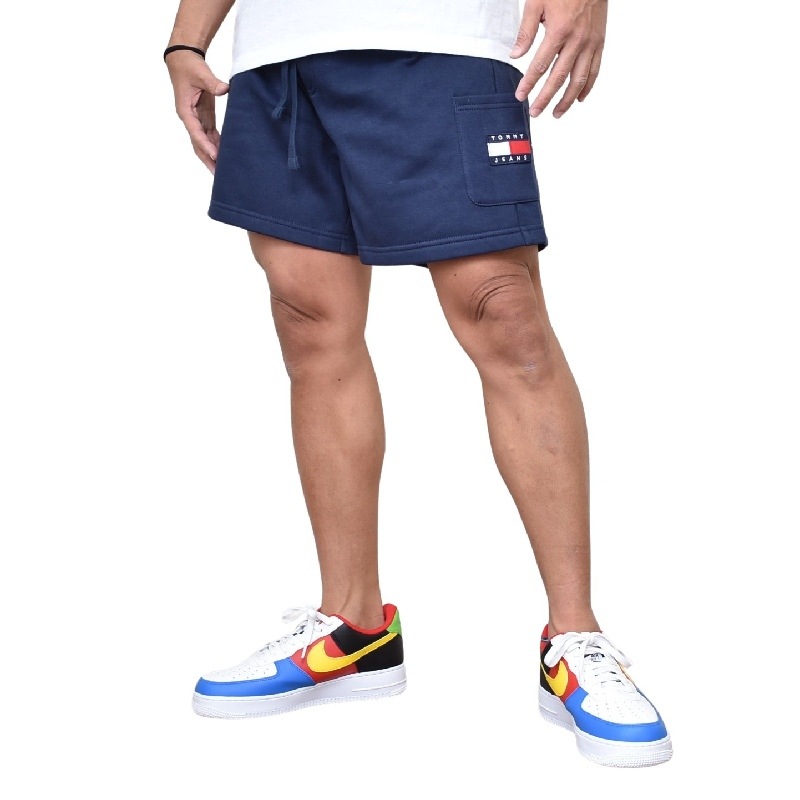 大きいサイズ メンズ トミージーンズ TOMMY JEANS スウェット ショーツ 