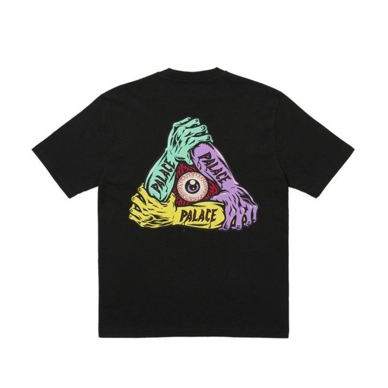 大きいサイズ メンズ PALACE パレス ARMS T-SHIRT 半袖Tシャツ 黒 白