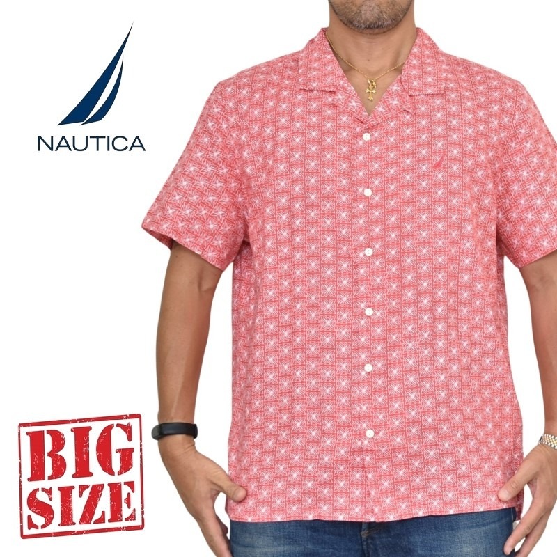 大きいサイズ メンズ NAUTICA ノーティカ ノーチカ 半袖 シャツ