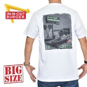 �礭�������� ��� IN-N-OUT BURGER ���󥢥�ɥ����ȥС����� Ⱦµ�ԥ���� �� �ۥ磻�� �饹�٥��� XL XXL XXXL