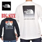 �礭�������� ��� �Ρ����ե����� Ĺµ �ԥ���� �ܥå��� �Хå��ץ��� USA��ǥ� THE NORTH FACE LS BOX NSE TEE XL XXL