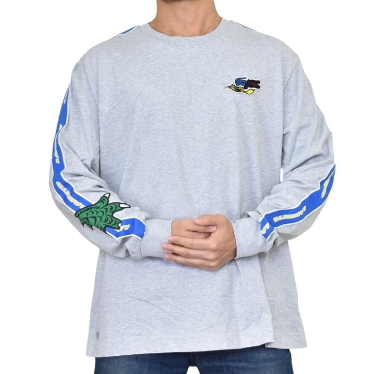 関税込◆LACOSTE コミックグラフィック ジャカード Tシャツ LACOSTE（ラコステ）の「コミックグラフィックジャカード