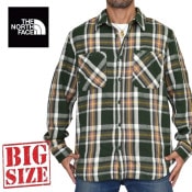 �礭�������� ��� �Ρ����ե����� THE NORTH FACE �����å� Ĺµ ����� �ͥ륷��� �����å��� VALLEY TWILL FLANNEL SHIRT USA��ǥ� XL XXL