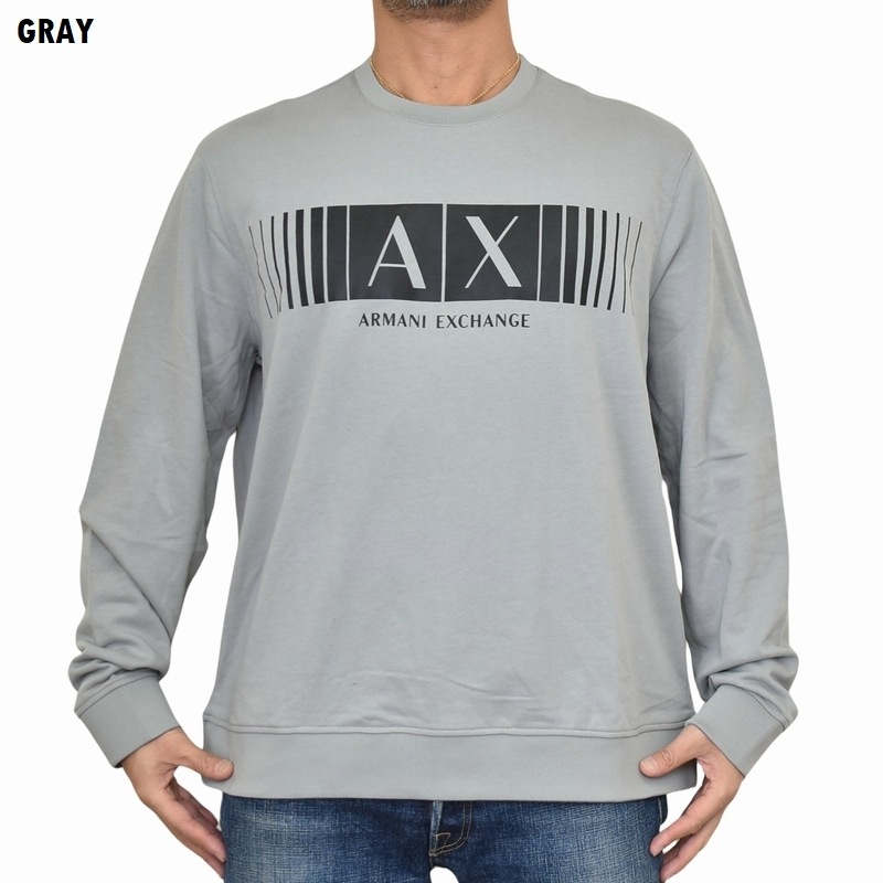大きいサイズ メンズ アルマーニエクスチェンジ A/X クルーネック 