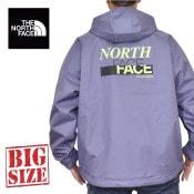 �礭�������� ��� �Ρ����ե����� ���㥱�å� ������ɥ֥쥤���� �ޥ���ƥ�ѡ����� THE NORTH FACE NOVELTY TNF RAIN HOODIE XXL