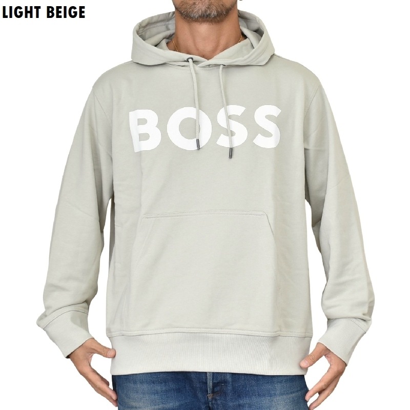大きいサイズ メンズ BOSS ボス フーディー パーカー スウェット プル