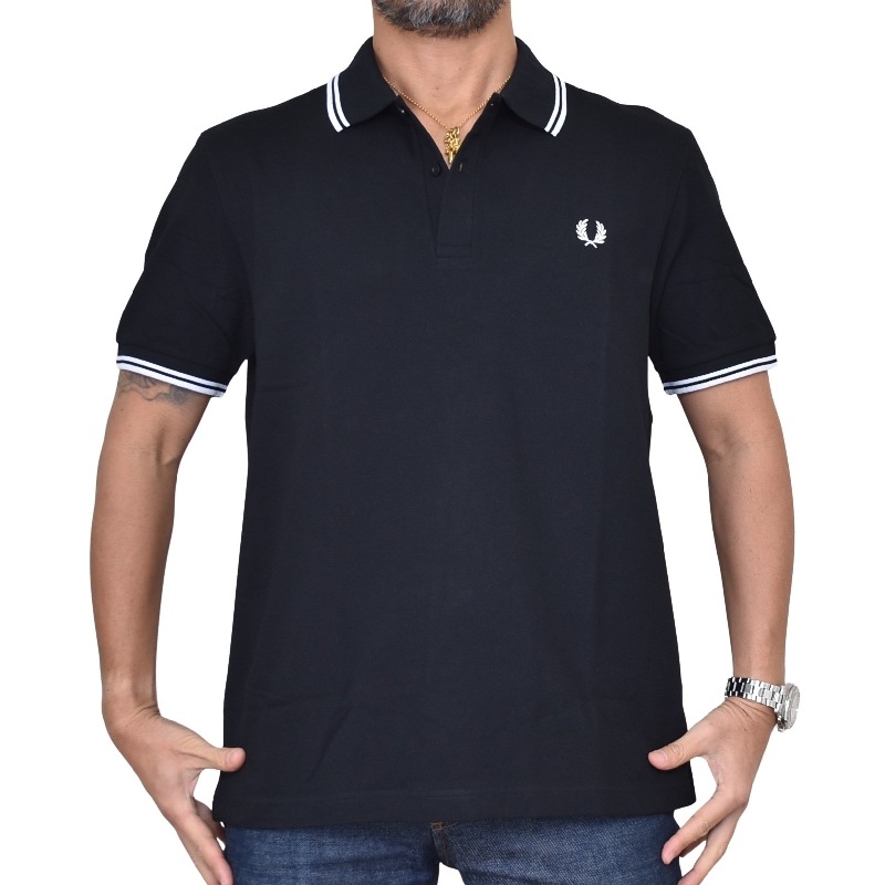 大きいサイズ メンズ FRED PERRY フレッドペリー 半袖ポロシャツ