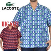 �礭�������� ��� �饳���� LACOSTE Ⱦµ����� �������˥å����åȥ� ���С��ȡ����硼�� �����륪���С������ץ󥫥顼����� Relaxed Fit XXL