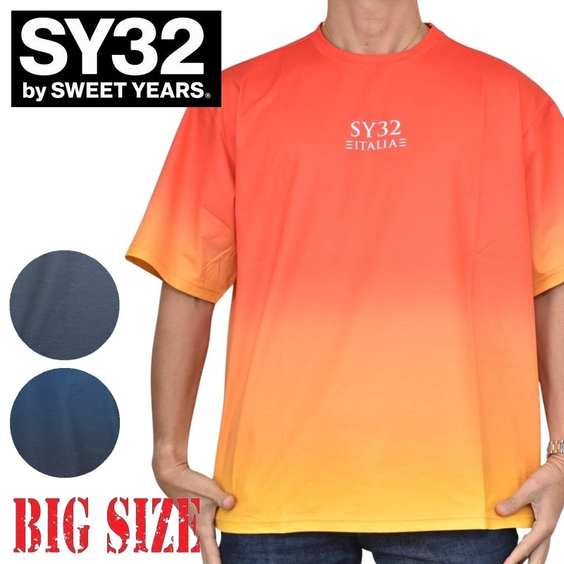 完売品✨SY32 by SWEET YEARS グラデーション ジャケット XL SY32 by SWEET YEARS - スタジアムジャケット (ブラック) ポリエステル