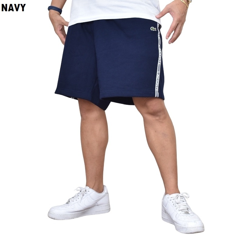 大きいサイズ メンズ LACOSTE ラコステ スウェットパンツ ハーフ