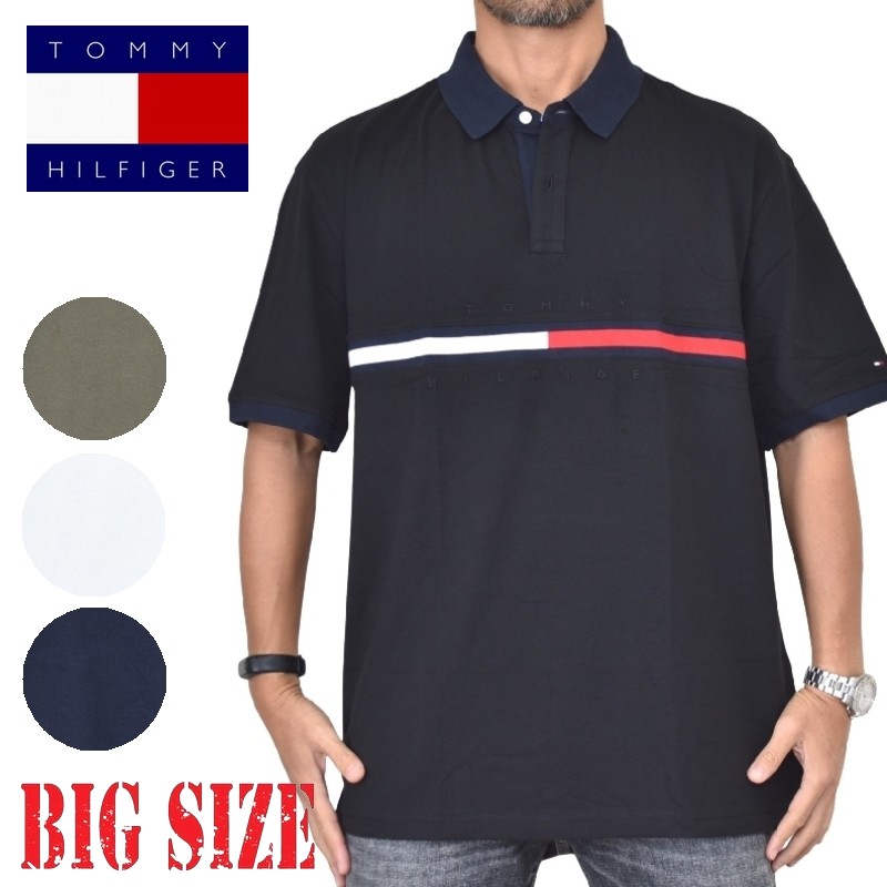 大きいサイズメンズ TOMMY HILFIGER トミーヒルフィガー 半袖