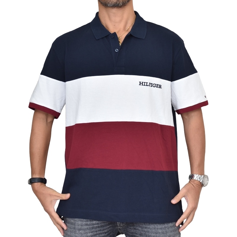 【１着でも送料無料】 大きいサイズメンズ 半袖 トミーヒルフィガー HILFIGER TOMMY メンズウェア
