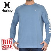 礭  Hurley ϡ졼  Ĺµ å奬 ԥ 糰к  ० USAǥ ICON LS RASHGUARD XL XXL