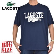 �礭�������� ��� Lacoste �饳���� ���롼�ͥå� Ⱦµ�ԥ���� �ͥ��ӡ� CLASSIC FIT XXL XXXL XXXXL