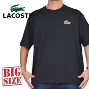 大きいサイズ メンズ LACOSTE ラコステ LOGO STRIPE JOGGERS