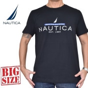 礭  NAUTICA Ρƥ Ρ Ⱦµ T 롼ͥå ֥å  ץ XL XXL