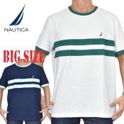 礭  NAUTICA Ρƥ Ρ Ⱦµ T 롼ͥå λ ۥ磻 ͥӡ XL XXL