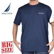 NAUTICA　刺繍&プリント　Tシャツ　ノーティカ　メキシコ製　Ｍサイズ NAUTICA 刺繍&プリント Tシャツ ノーティカ メキシコ製 Mサイズ