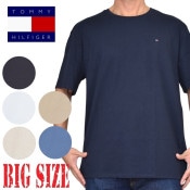 礭 TOMMY HILFIGER ȥߡҥե Ⱦµԥ 롼ͥå ݥȻɽ XXL XXXL