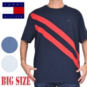 礭 TOMMY HILFIGER ȥߡҥե Ⱦµԥ 롼ͥå ݥȻɽ Фơ XXL