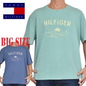 礭 TOMMY HILFIGER ȥߡҥե Ⱦµԥ 롼ͥå ץ XXL