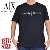 礭  ޡ˥ A/X ARMANI EXCHANGE 롼ͥå ץ Ⱦµԥ REGULAR FIT XXL