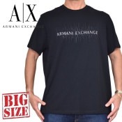 礭  ޡ˥ A/X ARMANI EXCHANGE 롼ͥå 饤󥹥ȡ Ⱦµԥ REGULAR FIT XXL