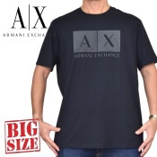 礭  ޡ˥ A/X ARMANI EXCHANGE 롼ͥå  Ⱦµԥ REGULAR FIT XXL