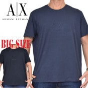礭  ޡ˥ A/X ARMANI EXCHANGE 롼ͥå ܥ Ⱦµԥ REGULAR FIT XXL