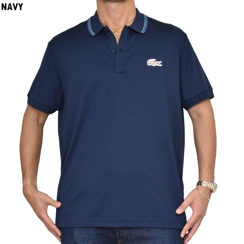 新品ラコステ 半袖ポロシャツ 青　サイズUS XL ラコステ ポロシャツ 青 サイズUS XL Amazon | Lacoste SHIRT