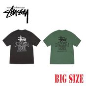 大きいサイズメンズ STUSSY ステューシー半袖 Tシャツ ドーバー