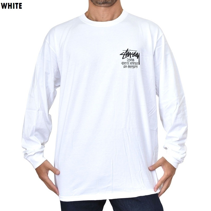 大きいサイズメンズ STUSSY ステューシー ロンT 長袖 Tシャツ