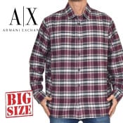 礭  ޡ˥ A/X ARMANI EXCHANGE å Ĺµͥ륷 奢 ĥ㥱å  LOOSE FIT XL XXL