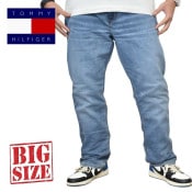 礭 TOMMY HILFIGER ȥߡҥե ǥ˥ѥ  ѥ ȥ졼 åץե饤 ȥå STRAIGHT 38 40 42 44