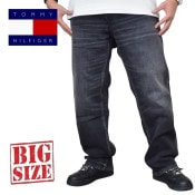 礭 TOMMY HILFIGER ȥߡҥե ֥åǥ˥ѥ  ѥ åȥ졼 åץե饤 RELAXED STRAIGHT 42 44